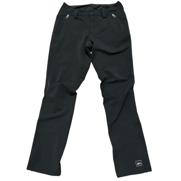 REI Pants - REI Co-op Womens 4 Dark Gray Softshell Hiking Pants Stretchy Outdoor Gorpcore